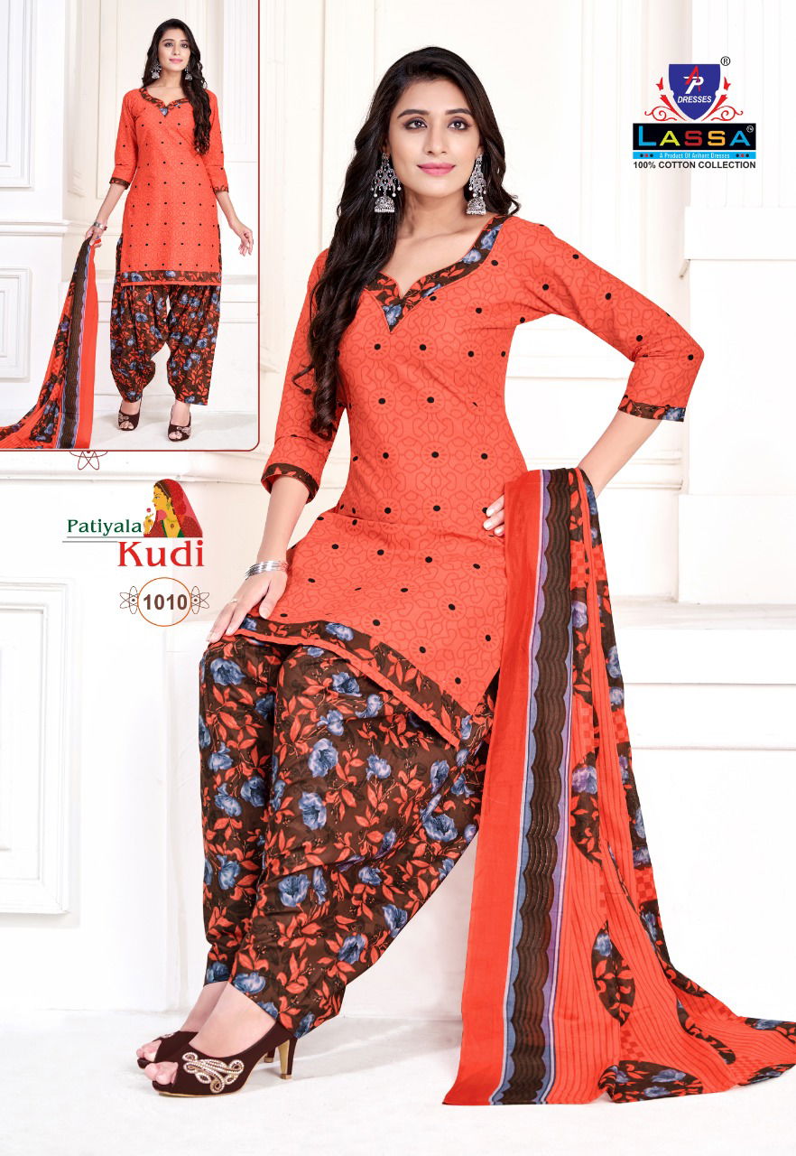 ARIHANT LASSA PATIYALA KUDI New Designer Fancy Casual Wear Dress Material Collection